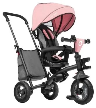 Lionelo - Gyerek tricikli TRIS rózsaszín/szürke