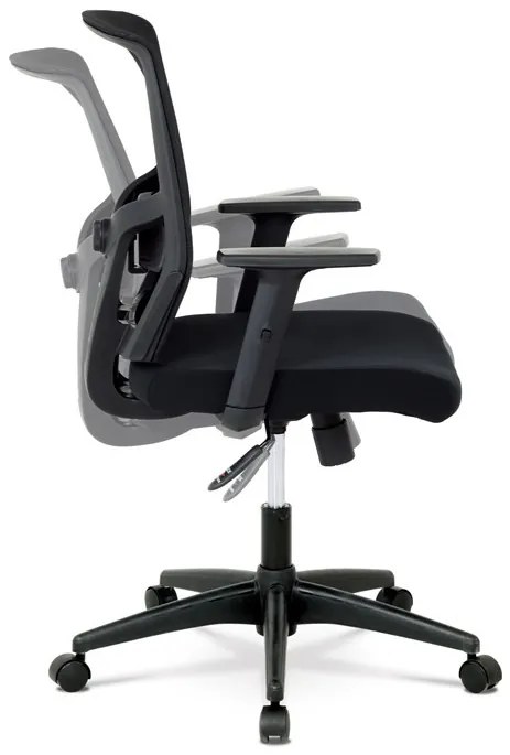 Fekete Hálós Irodai Szék, Hinta Mechanikával. BK – KA-B1012