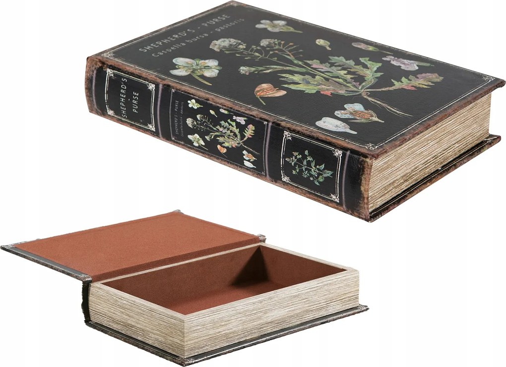 Ékszerdoboz Apróságok Könyv polc szekrény bőr utánzat