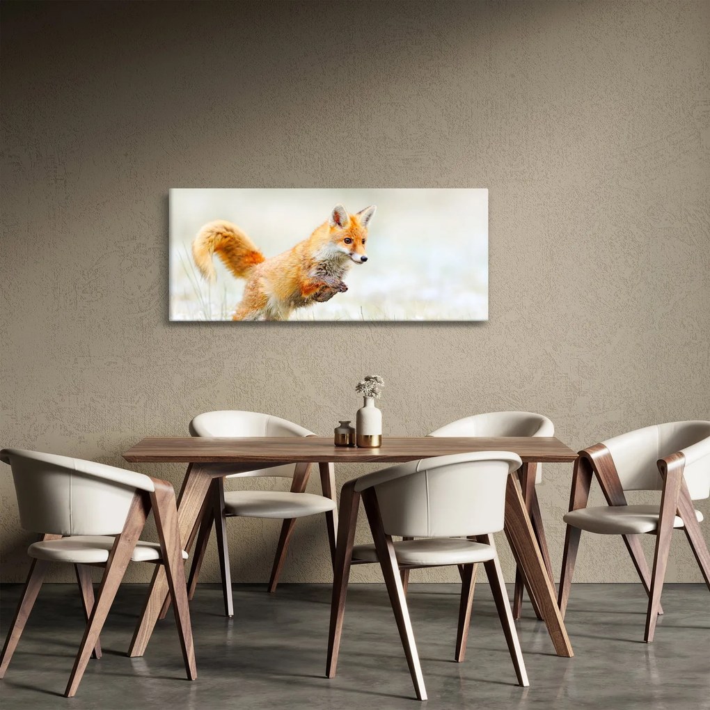 Kép - Ugró róka (120x50 cm)