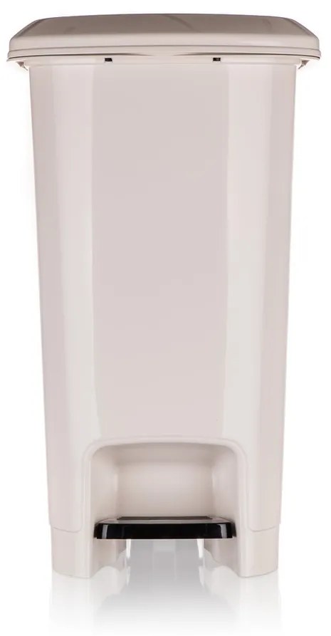Banquet STEP pedálos szemeteskosár 15 l, krémszínű, 15 l
