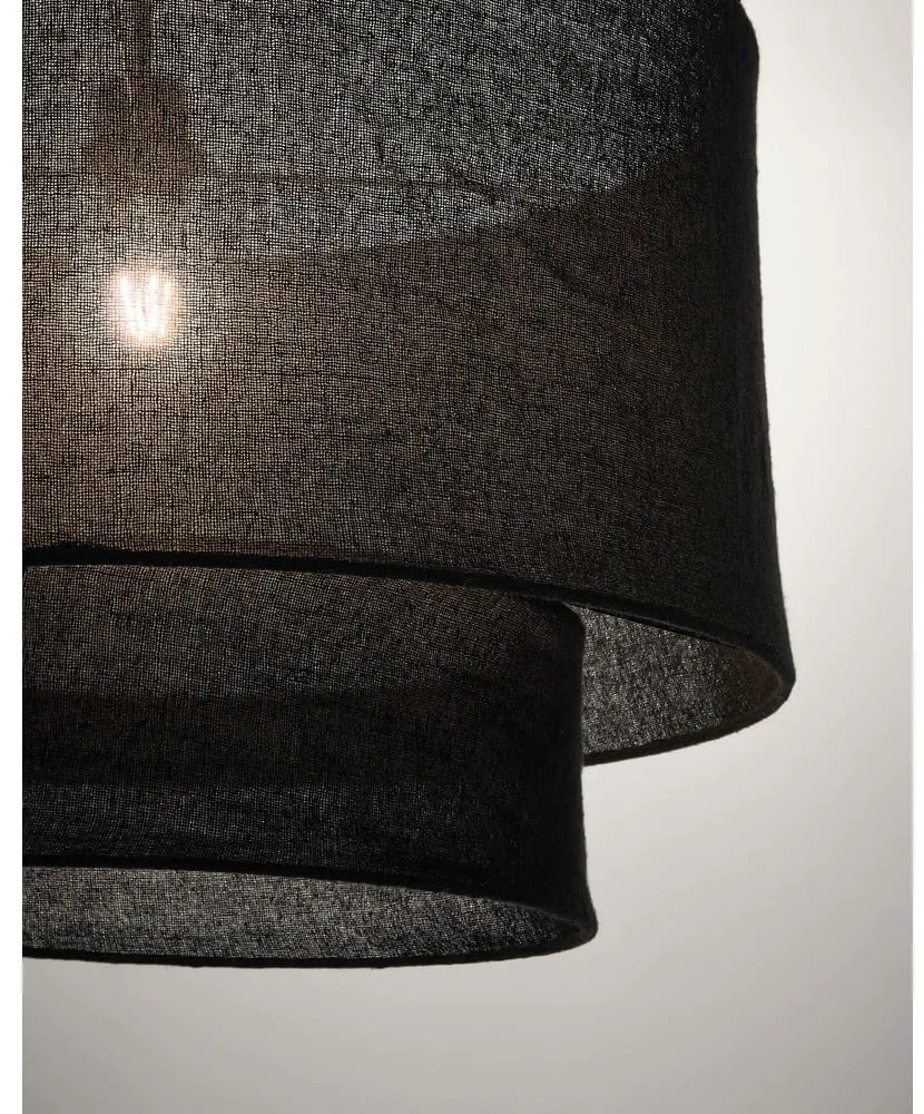 Fekete lámpabúra ø 60 cm Mariela – Kave Home