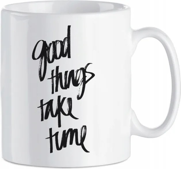 Jó dolgok időigényes bögre