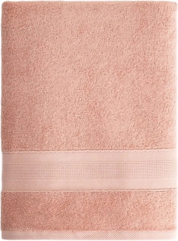 Bamboo törölköző rózsaszín bambusz keverékkel 70x130 cm Homla