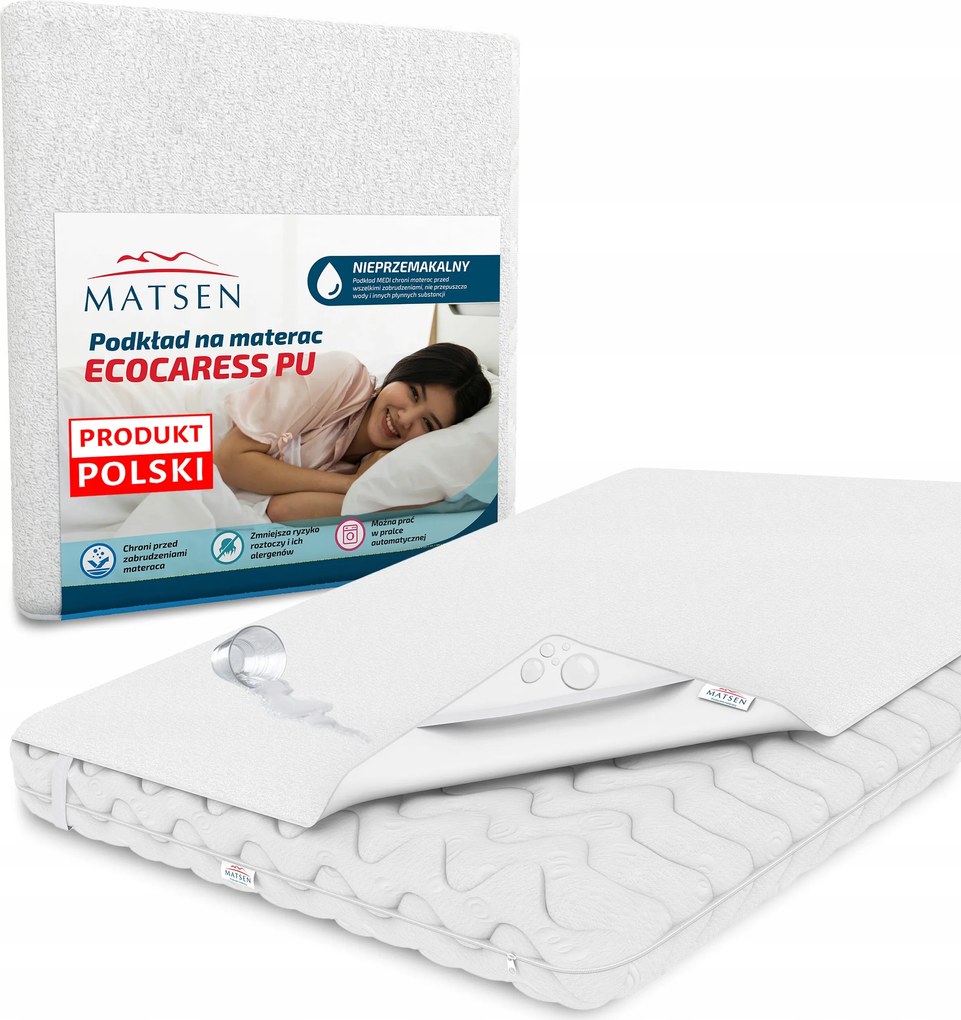 Matracvédő Vízálló 200x200 Alátét Pamut huzat