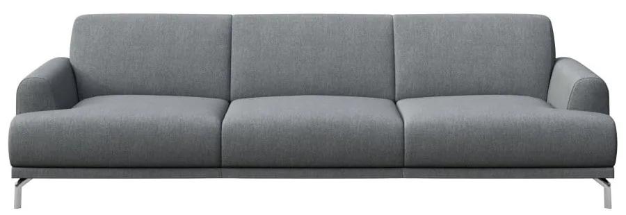 Puzo világosszürke kanapé, 240 cm - MESONICA