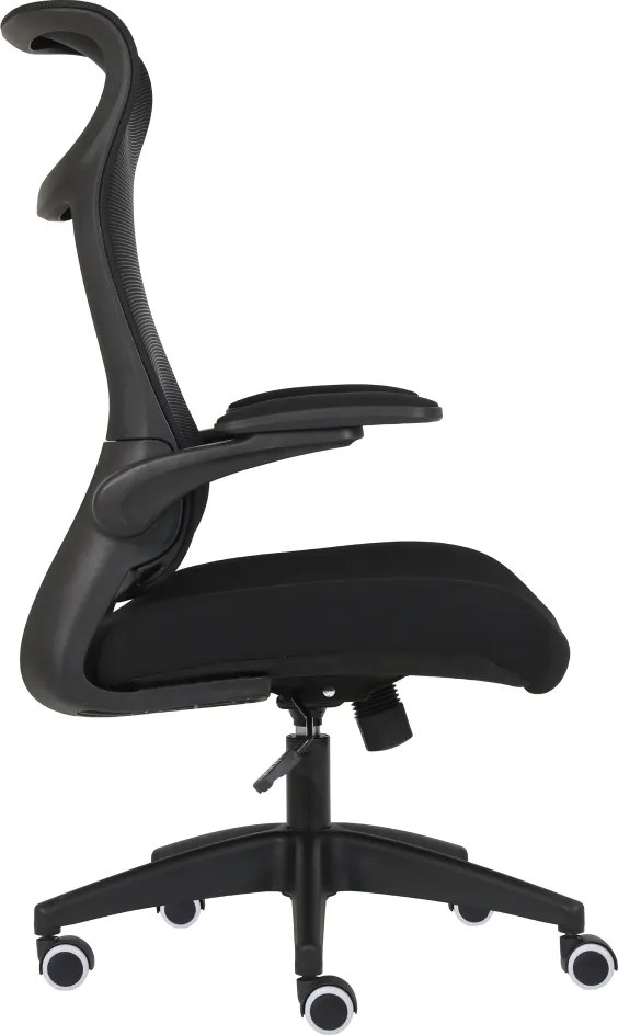 Irodai szék, fekete, SETON