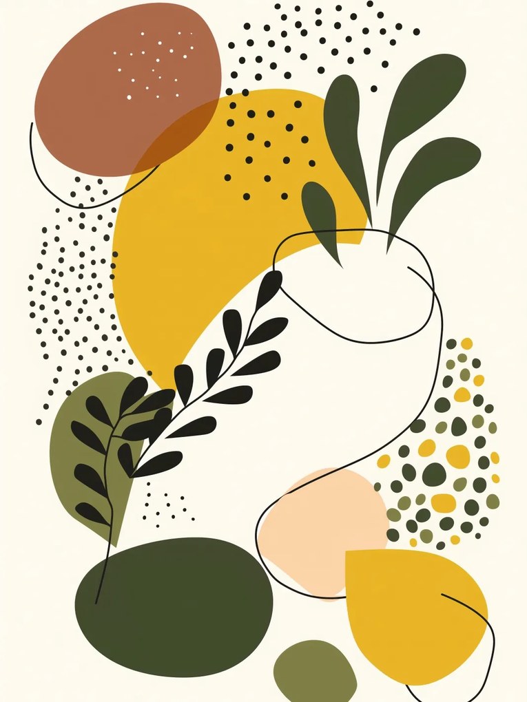 Poszter 15x20cm Botanikai impressziók