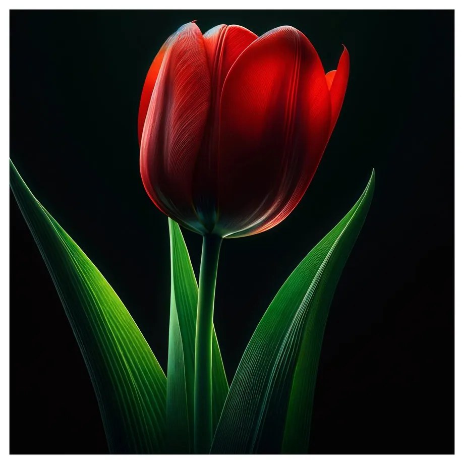 Kép tulipán virág éjjel