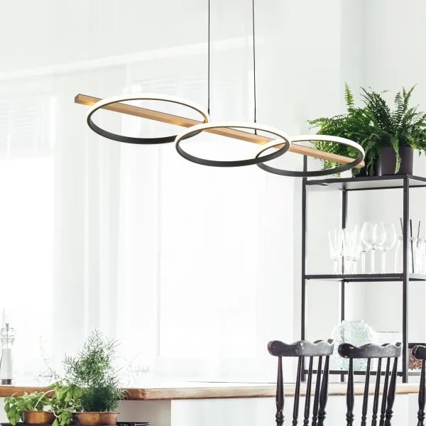 Zuma Line MD3913-3-3BWLT - ALMERIA LED 35W 230V függeszték kábellel