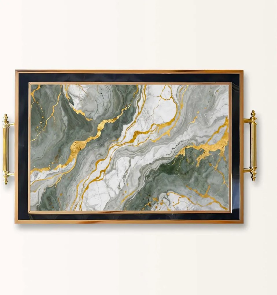 Üveg tálca, 38×24 cm – TPA10015