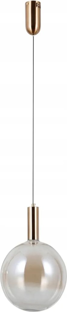 LED-es arany mennyezeti függőlámpa asztalra és szigetre konyhába, étkezőbe Strela