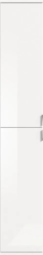 Project X előszobai gardrób szekrény matt fehér