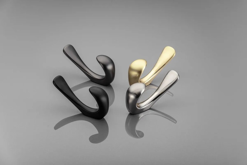 Ora Gtv akasztó, dupla, ZnAl, szálcsiszolt acél WZ-ORA-06