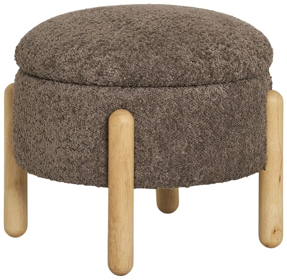 Barna buklé lábtartó Medas – House Nordic