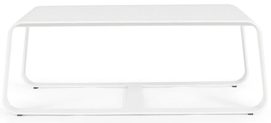 Alumínium kerti dohányzóasztal 62x105 cm Merrigan – Bizzotto