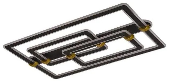 Dimmelhető LED mennyezeti lámpatest LED/280W/230V 3000-6500K + távirányító