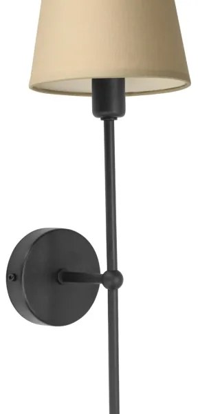 MADELA fali lámpa 1xE14/40W/230V bézs/fekete