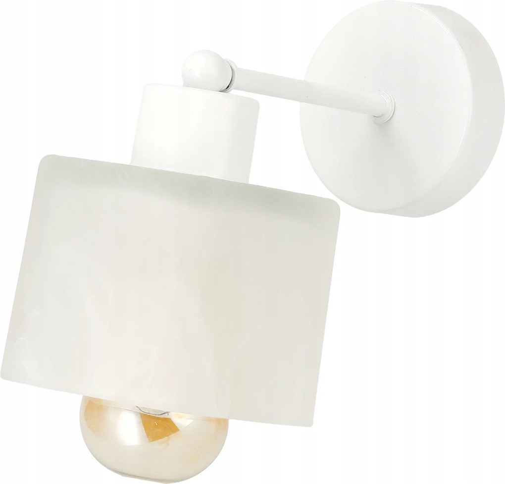 Fali lámpa LED-es mennyezeti olvasólámpa a nappali irodába Üveg