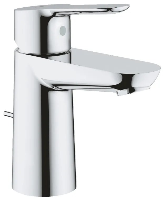 GROHE BauEdge S mosdó csaptelep, egykaros, Eco Joy funk, leeresztőgarnitúrával, króm
