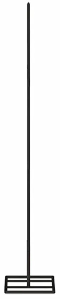 vidaXL fekete fém karácsonyfa dekorációhoz 60 cm