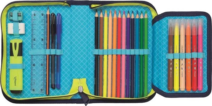 Tolltartó, töltött, klapnis, cipzáras, MAPED, foci (IMA967806)