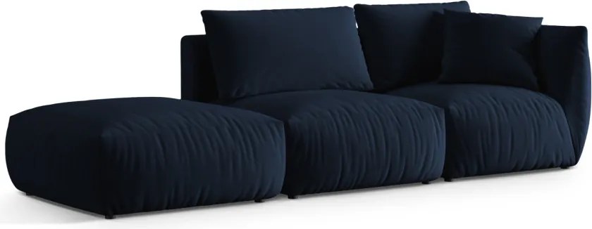 Chris 3 személyes kanapé, nyitott véggel, balos