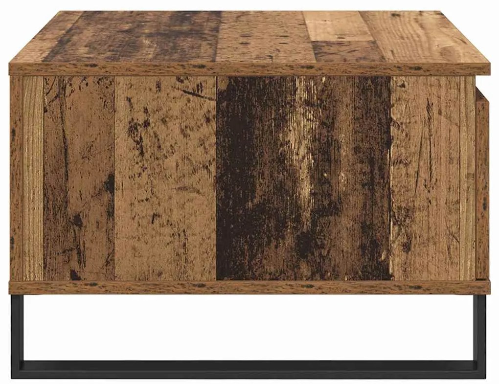 Dohányzóasztal fiókkal Régi fa 55 x 55 x 36.5 cm Faanyag