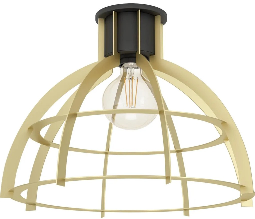 Eglo 43766 - Mennyezeti lámpa STILLINGTON 1xE27/40W/230V arany