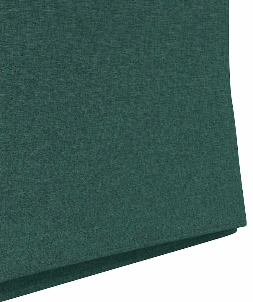 Étkező Székek 2 pcs Sötétzöld 57 x 67 x 95 cm szövet