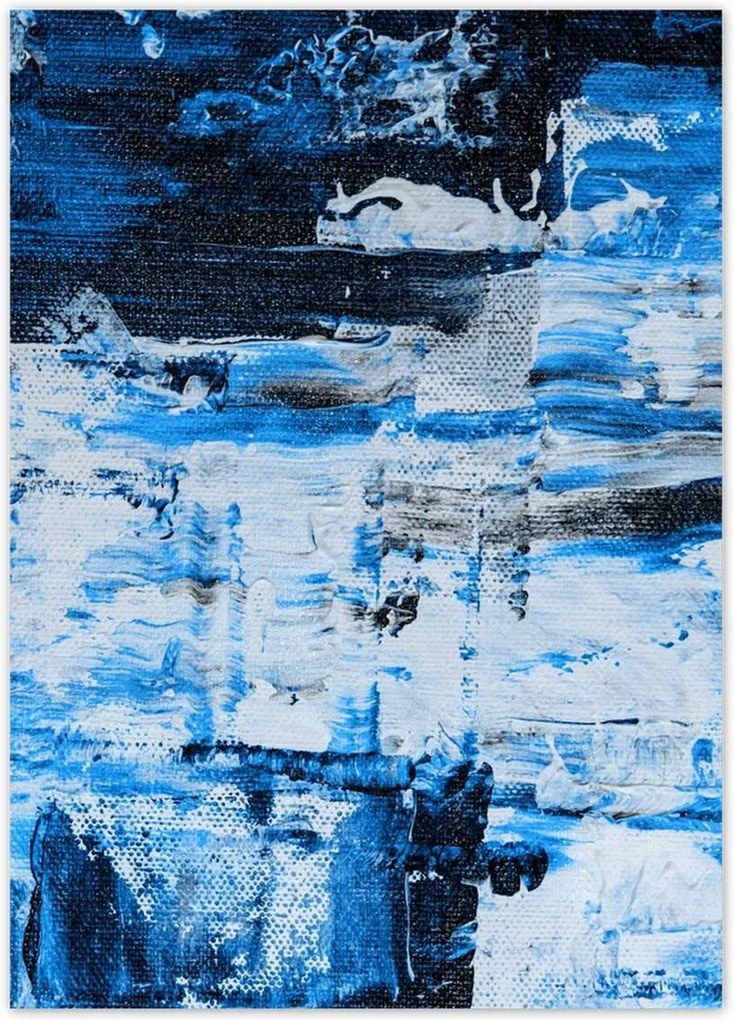 Poszterek 50x70 Absztrakt Classic Blue