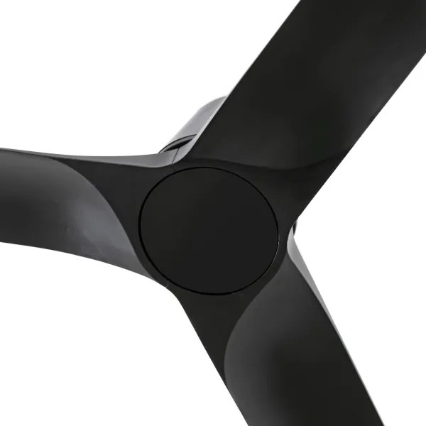 FARO 33827 - Mennyezeti ventilátor HEY TUB S fekete átm. 90 cm + távirányítás