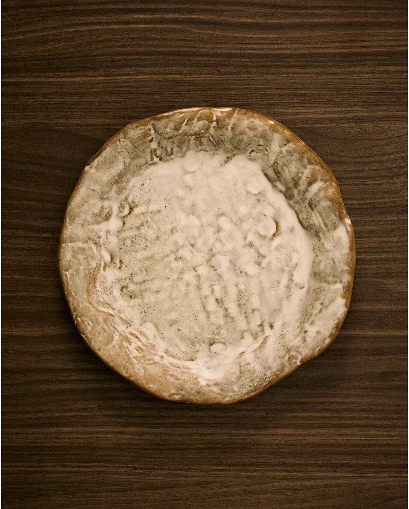 Szürke kerámia desszertes tányér ø 21 cm Alenia – Kave Home