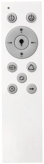 Rabalux - LED RGB Fürdőszobai, fényerőszabályozható mennyezeti lámpa LED/22W/230V IP44 + távirányító