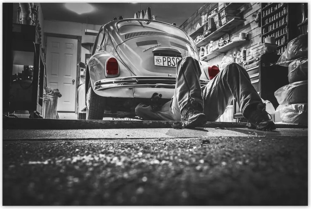 Poszterek 120x80 Én magam javítom a Vw Bogár