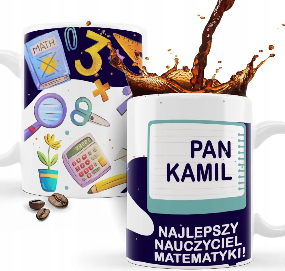 Bögre a matematikatanárnak köszönetnyilvánítás