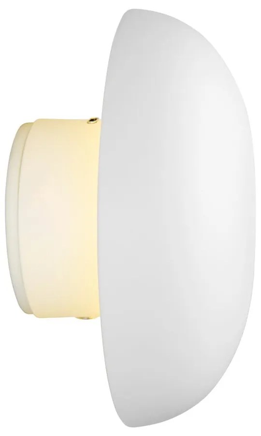 Matt fehér USB LED fali lámpa Davey – Reality