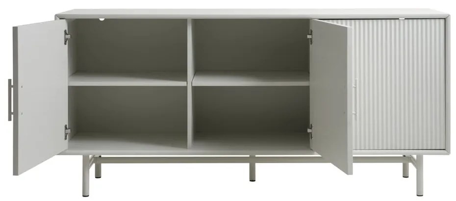 Szürke komód 160x75x45 cm Palma – Unique Furniture