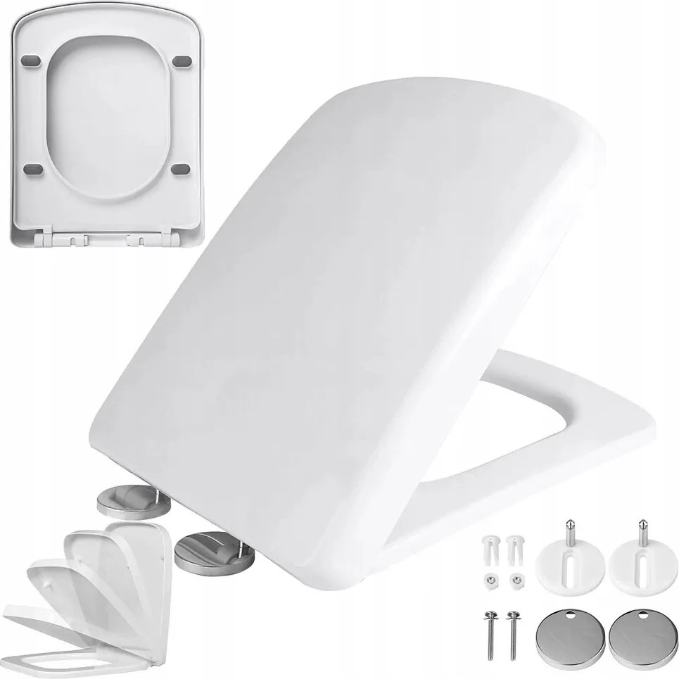 2db WC-ülőke szabadon álló Téglalap Alakú 35x45 WC-ülőke Szett