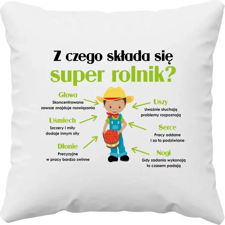 Miből áll egy szuper farmer Párna Ajándék A Gazdáknak