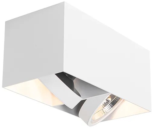 Design spotlámpa téglalap alakú AR111 2-lámpás - Box
