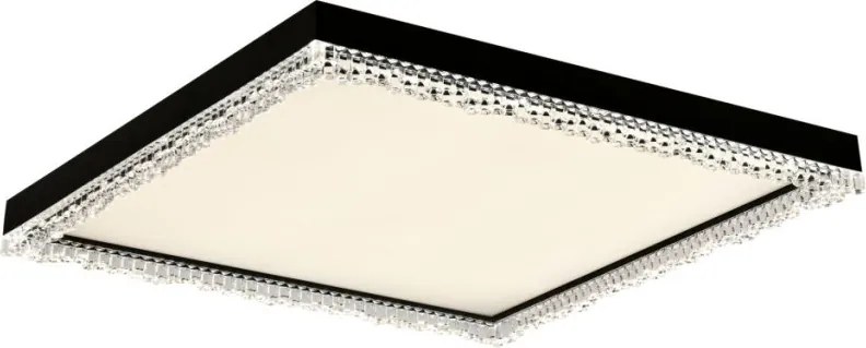 ZUMA LINE FM2304458S-MB REGI Négyzetes Mennyezeti Lámpa Fekete LED IP20