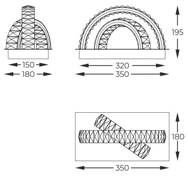 Zuma Line MX3274-2-3BCT-LED TULA fali lámpa LED/18W/230V 2700-6000K fekete