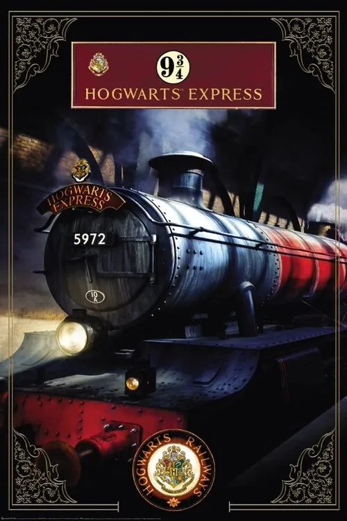 XXL Poszter Harry Potter - Hogwarts Express