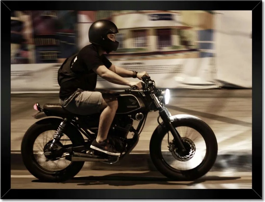 Poszterek keretben 40x30 Klasszikus motorkerékpár Motor
