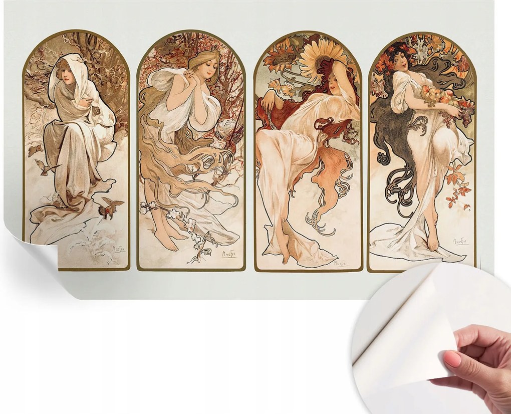 Öntapadós Dekoratív Fotótapéta Hálószobába Női pórusok 416x254 cm