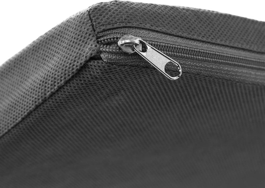 Gyerekkönyvtár ülőhellyel, fehér/szürke, FERIA