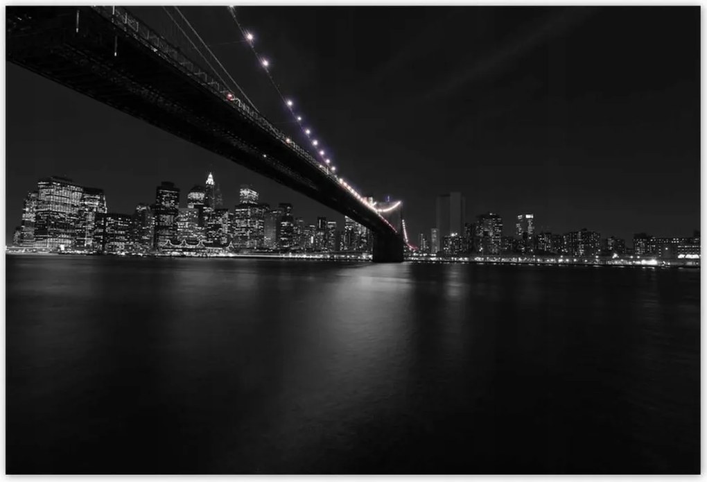 Poszterek 185x125 Lila hídfények