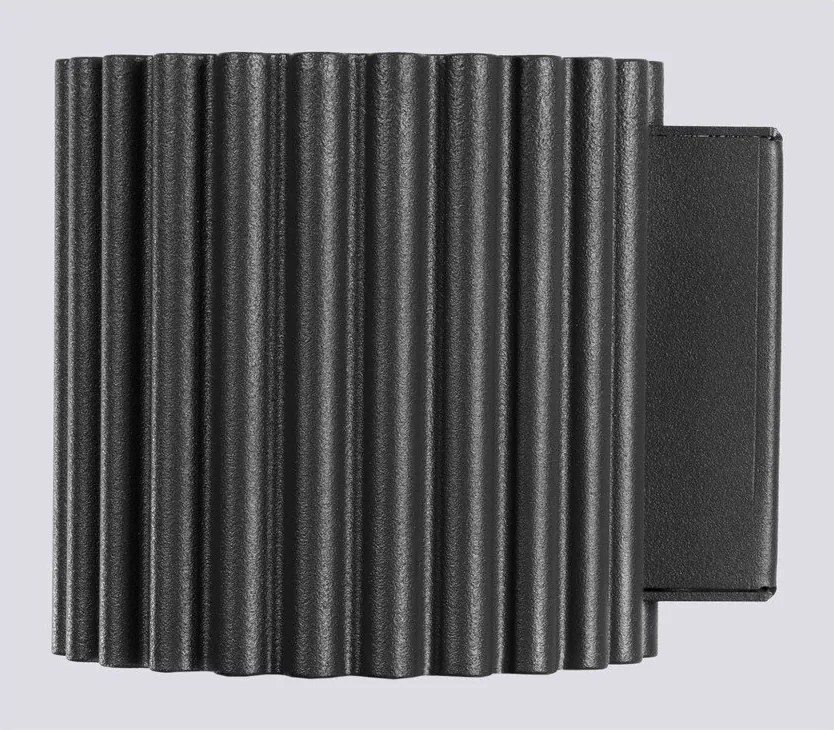 Fekete fali lámpa ø 10 cm Zora – Sollux