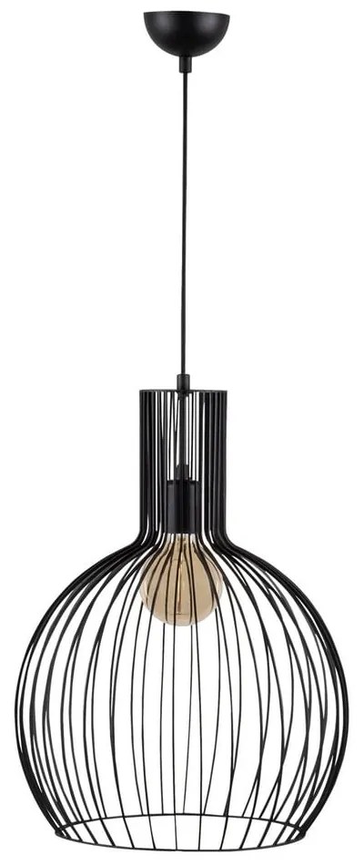 Fekete függőlámpa fém búrával ø 38 cm Fellini – Opviq lights